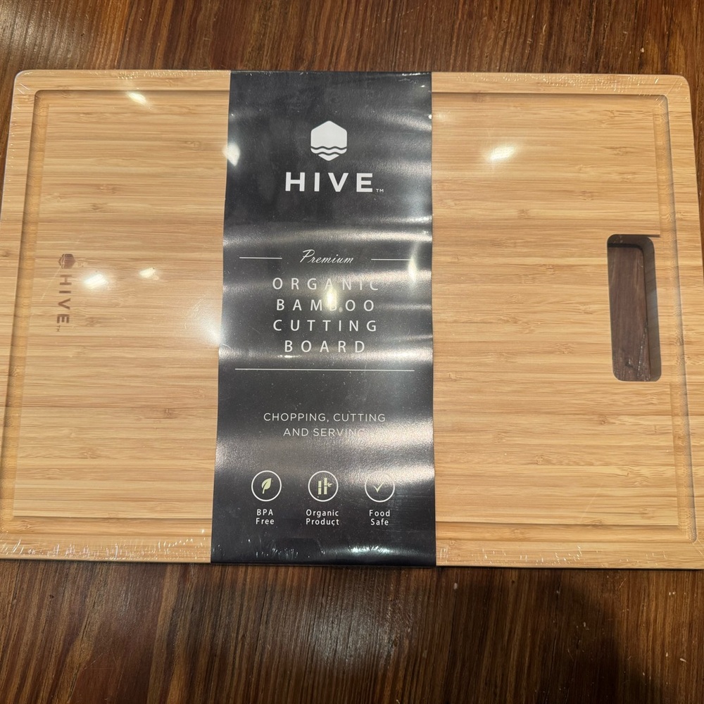 Bamboo Kitchen Cutting Board New, Unopened